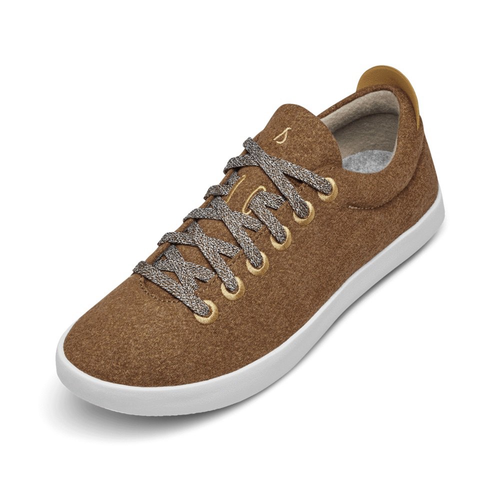 Allbirds Men's Wool Pipers - Sneakers Brown - KRS726591